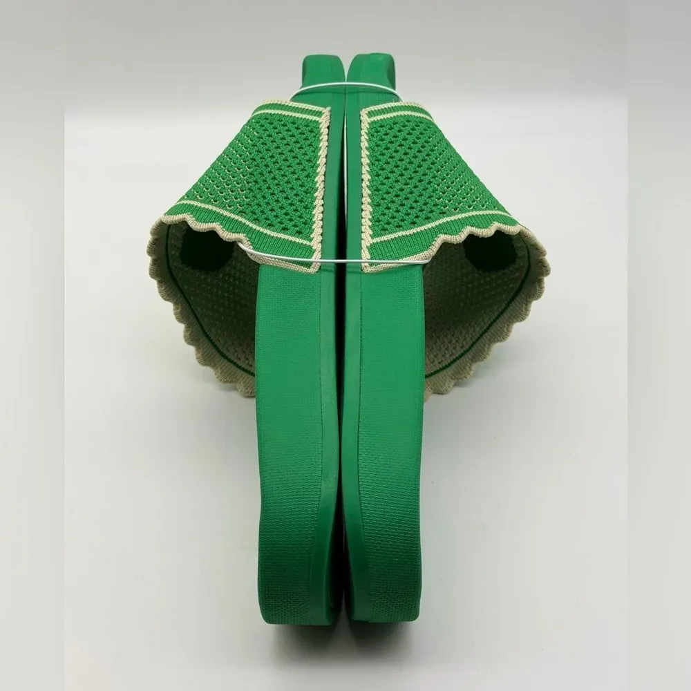 NWT Kate Spade La Jolla Green Sandals Size 11B